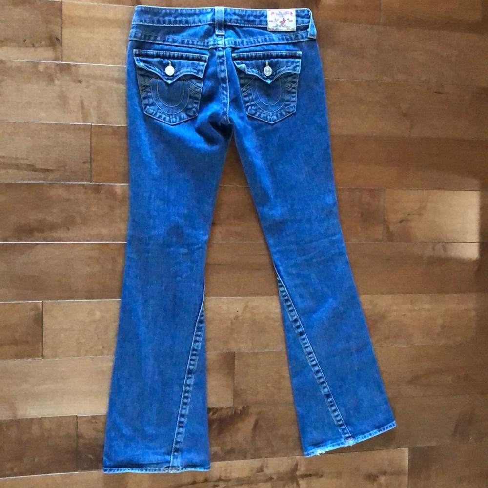 ♦️SOLD♦️True Religion Joey Twisted Seam Jeans EUC - Picture 3 of 7